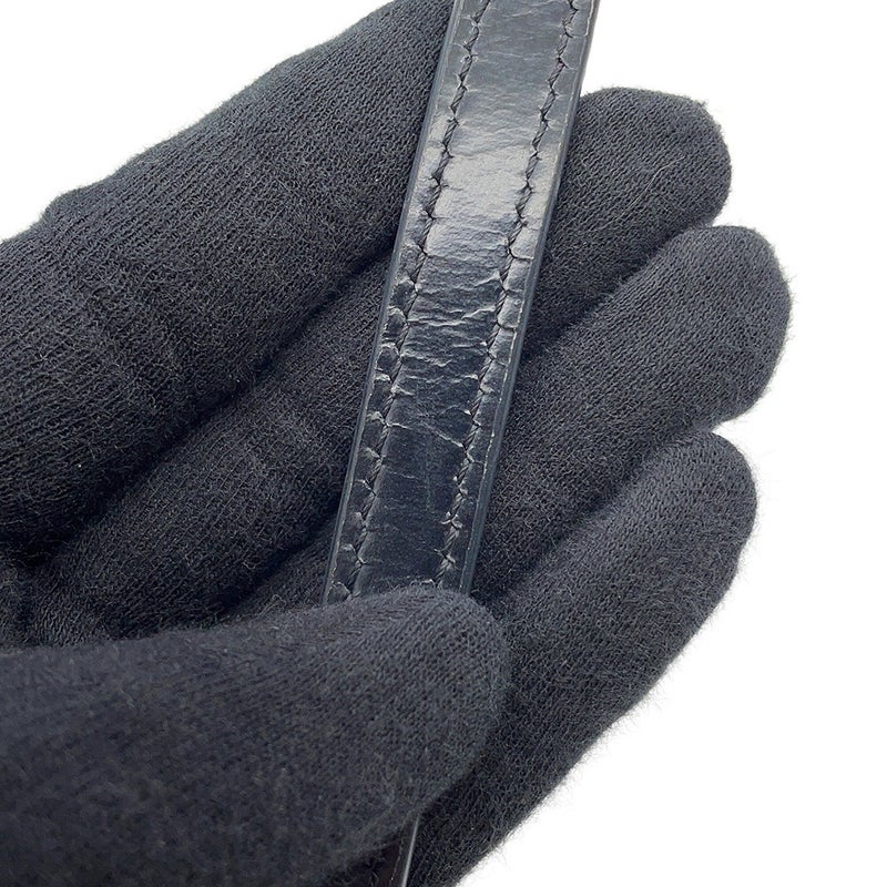 セリーヌ ハンドバッグ トリオンフ ミニ ブザス クレア カーフレザー 10L063 CELINE ミニバッグ 2wayショルダー 黒