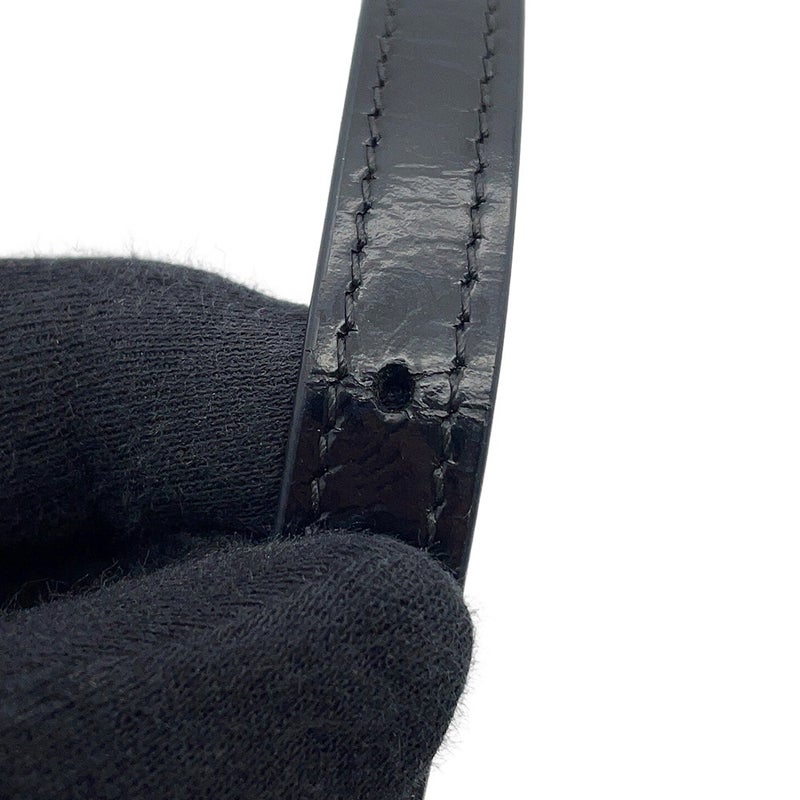 セリーヌ ハンドバッグ トリオンフ ミニ ブザス クレア カーフレザー 10L063 CELINE ミニバッグ 2wayショルダー 黒