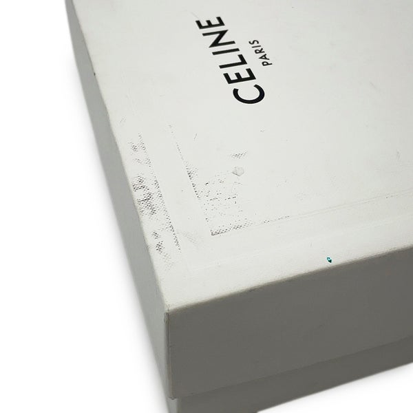 セリーヌ ハンドバッグ トリオンフ ミニ ブザス クレア カーフレザー 10L063 CELINE ミニバッグ 2wayショルダー 黒