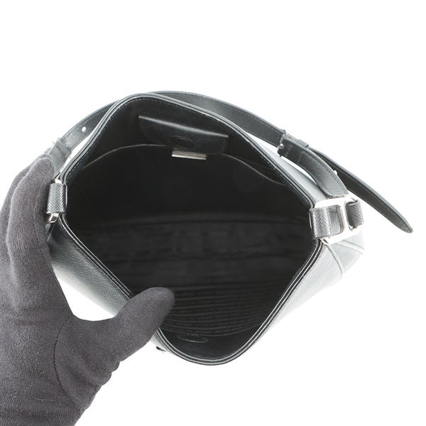 プラダ ショルダーバッグ クレオ サフィアーノ レザー PRADA バッグ ワンショルダーバッグ 黒