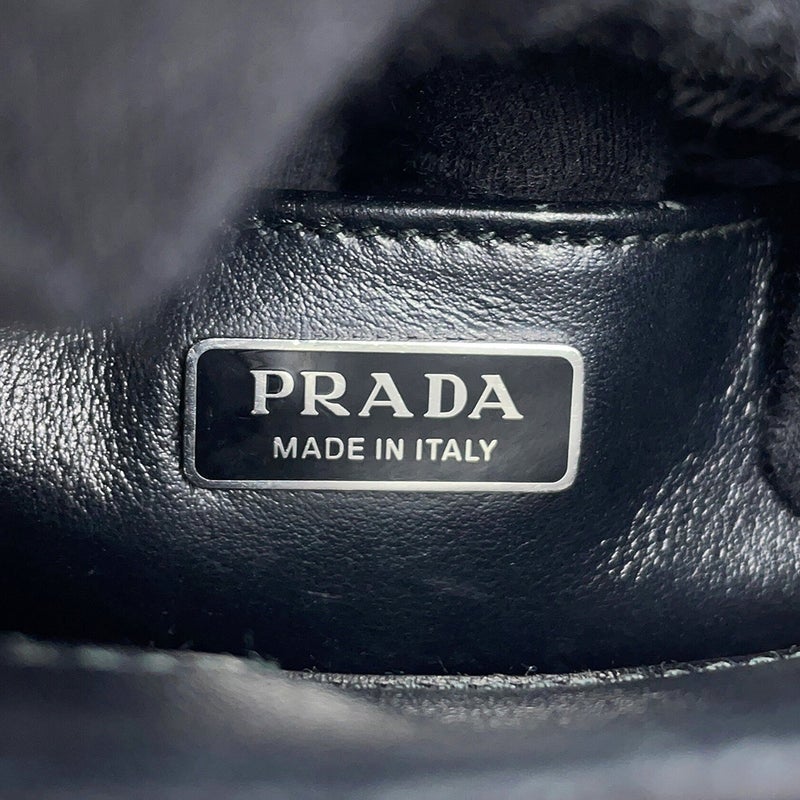 プラダ ショルダーバッグ クレオ サフィアーノ レザー PRADA バッグ ワンショルダーバッグ 黒
