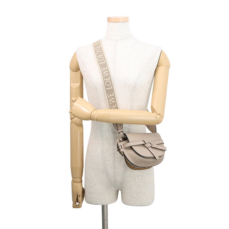 ロエべ ショルダーバッグ ゲート デュアル ミニ レザー A650N46X13 LOEWE