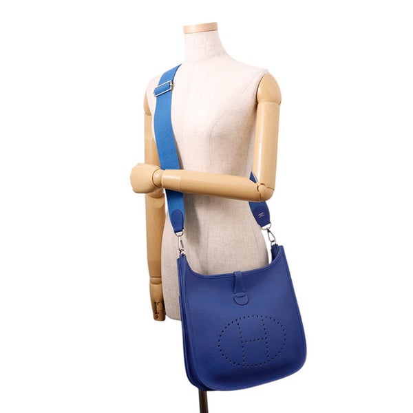 エルメス ショルダーバッグ エブリン3 PM ブルーロワイヤル/シルバー金具 トリヨンクレマンス U刻印