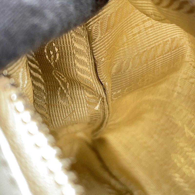 プラダ ショルダーバッグ Re-Edition2005 ナイロン 1BH204 PRADA 2wayバッグ 白