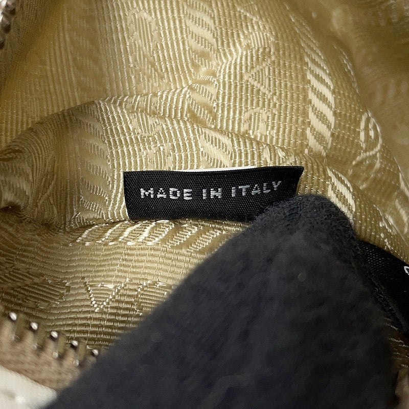 プラダ ショルダーバッグ Re-Edition2005 ナイロン 1BH204 PRADA 2wayバッグ 白