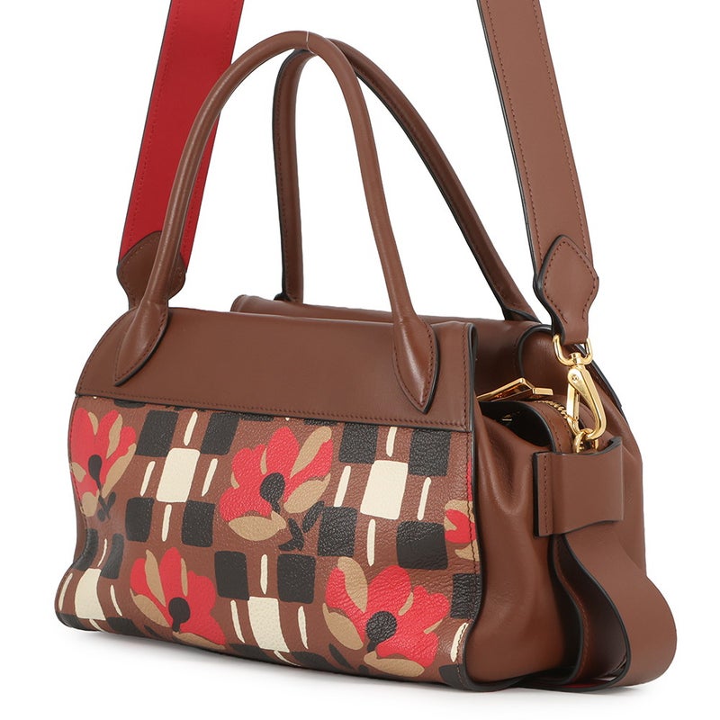 プラダ ハンドバッグ ボーリング レザー/PVC 1BB030 PRADA 2wayショルダーバッグ アウトレット品