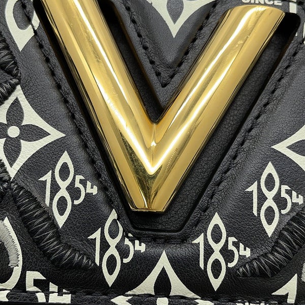 ルイヴィトン ハンドバッグ モノグラム・ジャカード/SINCE1854 ツイストMM M57442 LOUIS VUITTON 2wayショルダー