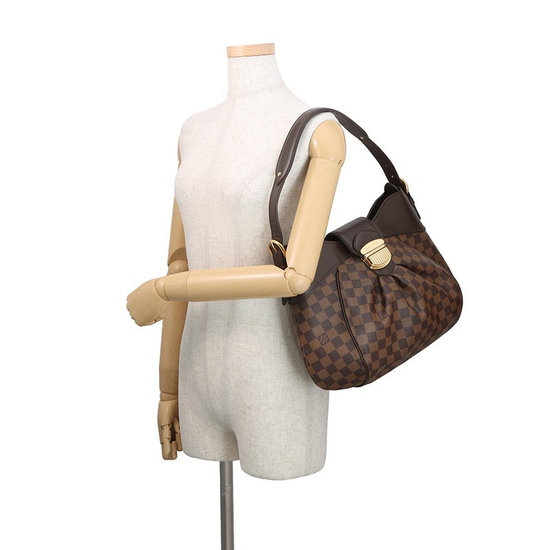 ルイヴィトン ショルダーバッグ ダミエ・エベヌ システィナ MM N41541 LOUIS VUITTON ヴィトン バッグ