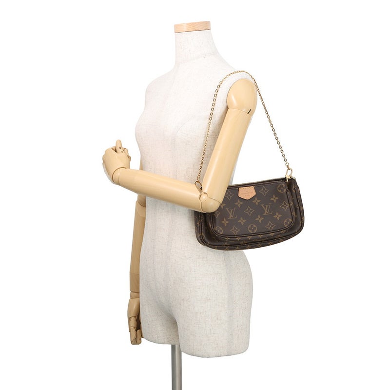 ルイヴィトン ショルダーバッグ モノグラム ミュルティ・ポシェット・アクセソワール M44840 LOUIS VUITTON アクセサリーポーチ