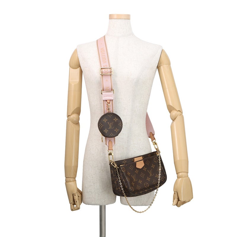 ルイヴィトン ショルダーバッグ モノグラム ミュルティ・ポシェット・アクセソワール M44840 LOUIS VUITTON アクセサリーポーチ