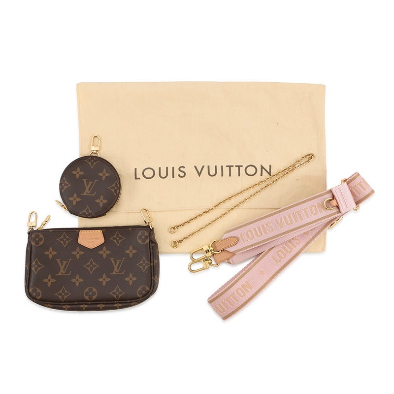 ルイヴィトン ショルダーバッグ モノグラム ミュルティ・ポシェット・アクセソワール M44840 LOUIS VUITTON アクセサリーポーチ