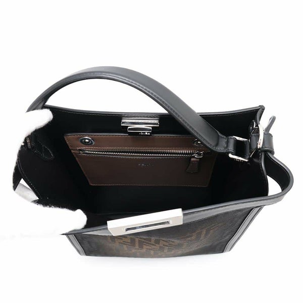 フェンディ ハンドバッグ ピーカブー エックスライト スモール 7VA611 FENDI 黒 2wayバッグ