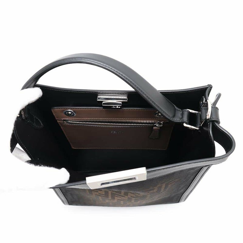 フェンディ ハンドバッグ ピーカブー エックスライト スモール 7VA611 FENDI 黒 2wayバッグ