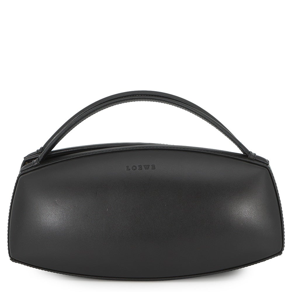 ロエベ ハンドバッグ ロゴ レザー LOEWE 黒 | 中古・新品ブランド販売