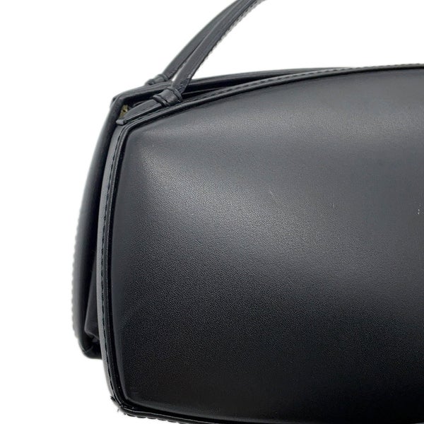 ロエベ ハンドバッグ ロゴ レザー LOEWE 黒