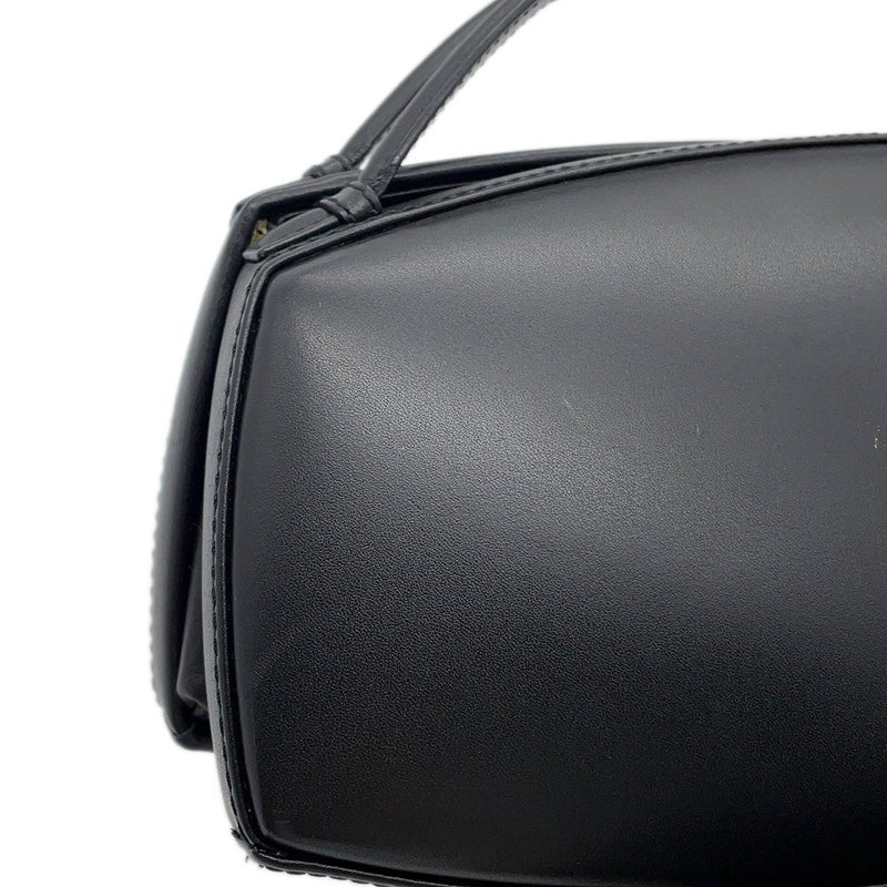 ロエベ ハンドバッグ ロゴ レザー LOEWE 黒