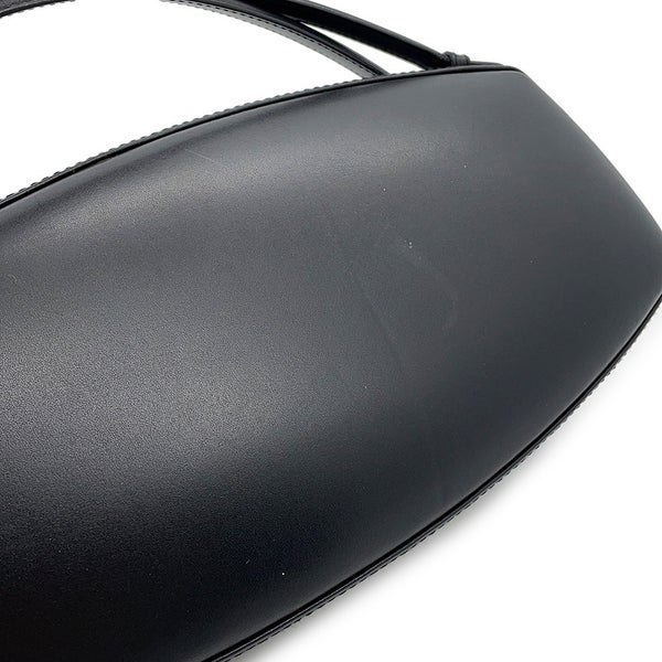 ロエベ ハンドバッグ ロゴ レザー LOEWE 黒