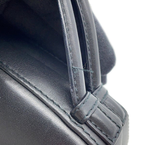 ロエベ ハンドバッグ ロゴ レザー LOEWE 黒