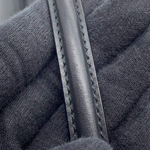 ロエベ ハンドバッグ ロゴ レザー LOEWE 黒