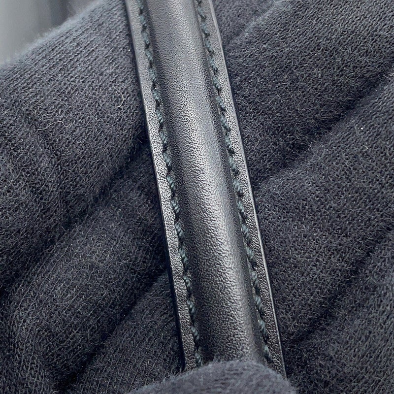 ロエベ ハンドバッグ ロゴ レザー LOEWE 黒