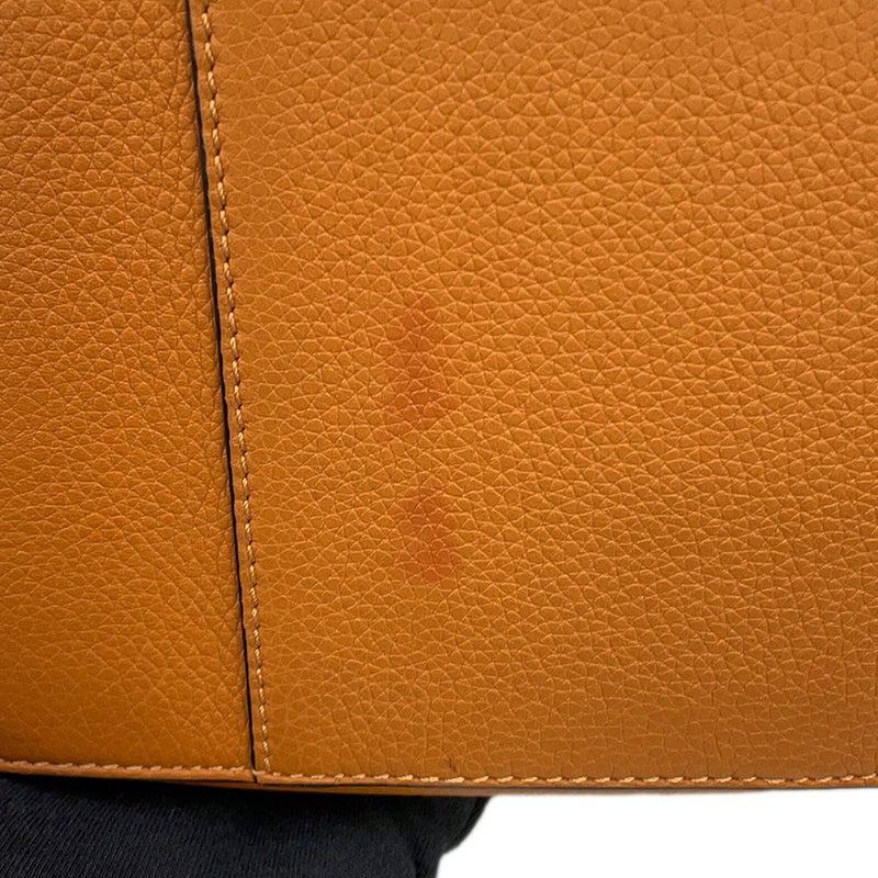 ロエベ ハンドバッグ ハンモック スモール レザー 387.12KN60 LOEWE 2way ブラウン セール品