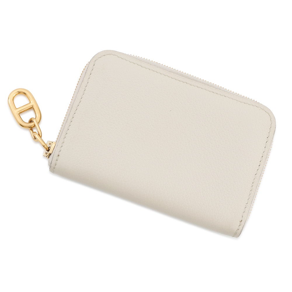 エルメス カードケース ジップ アン ゴー べトン/ゴールド金具 エバー