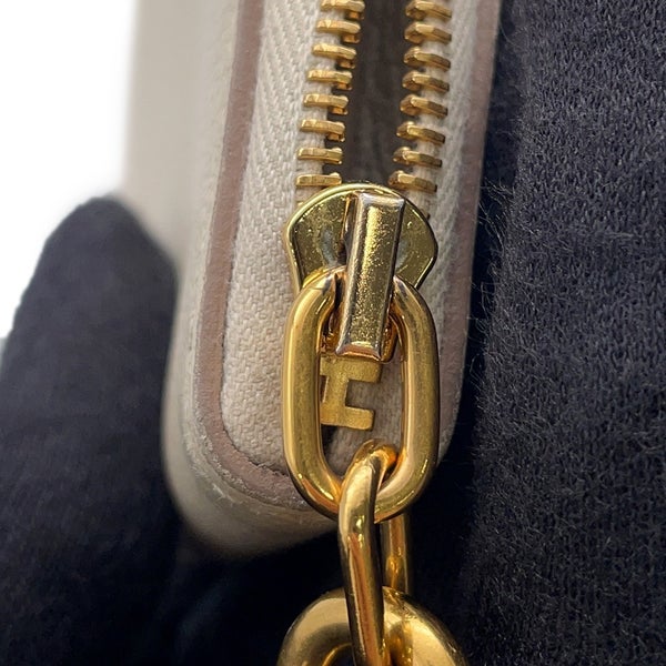 エルメス カードケース ジップ アン ゴー べトン/ゴールド金具 エバーカラー B刻印 HERMES 名刺入れ