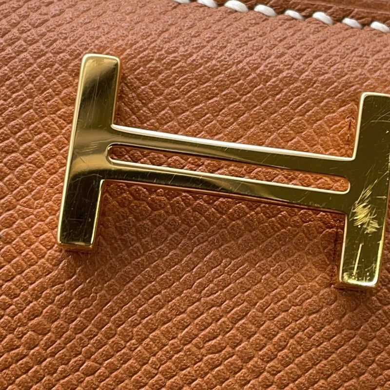 エルメス 長財布 ベアンスフレ マチあり ゴールド/ゴールド金具 ヴォーマダム W刻印 HERMES 財布