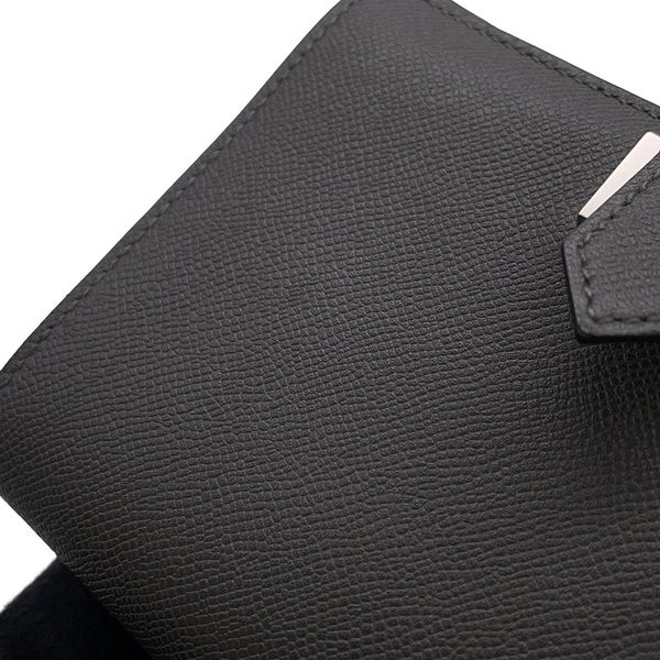 エルメス 二つ折り財布 ベアンコンパクト アルドワーズ/シルバー金具 ヴォーマダム W刻印 財布