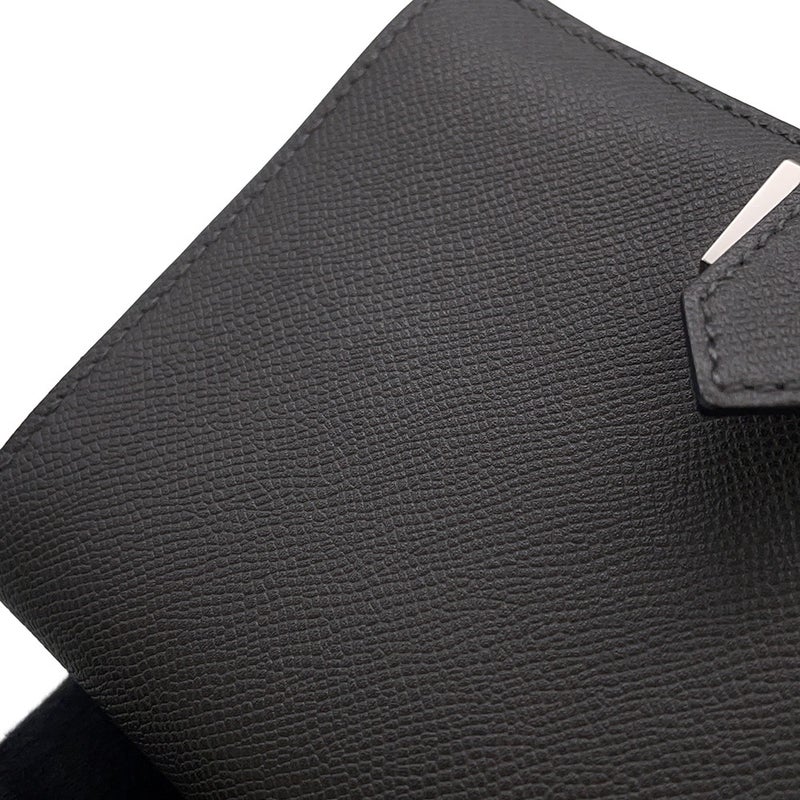 エルメス 二つ折り財布 ベアンコンパクト アルドワーズ/シルバー金具 ヴォーマダム W刻印 財布