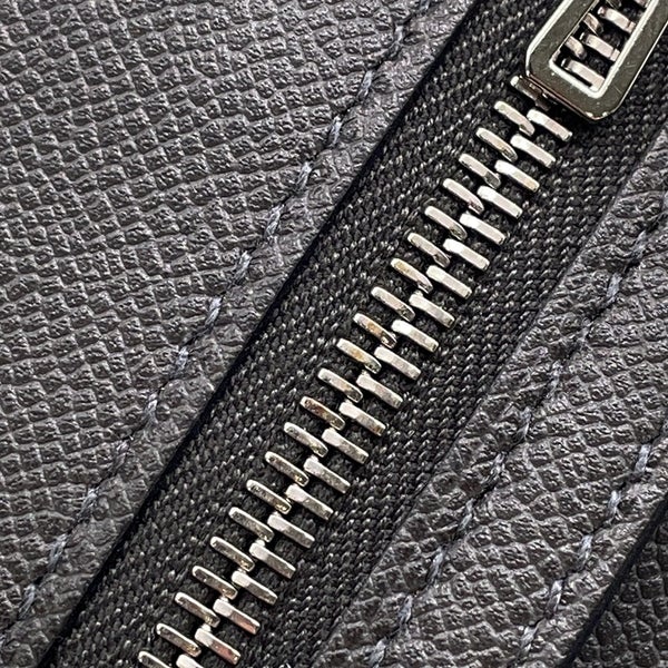 エルメス 二つ折り財布 ベアンコンパクト アルドワーズ/シルバー金具 ヴォーマダム W刻印 財布