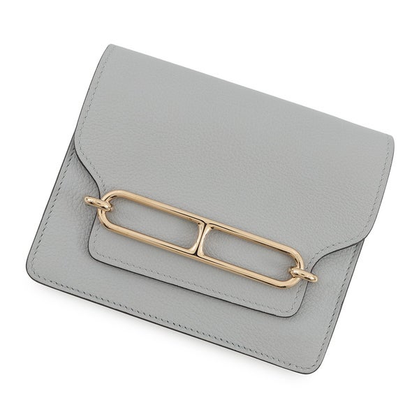 エルメス 財布 ロウリス ルリ スリム グリムエット/ゴールド金具 エバーカラー Z刻印 HERMES 財布