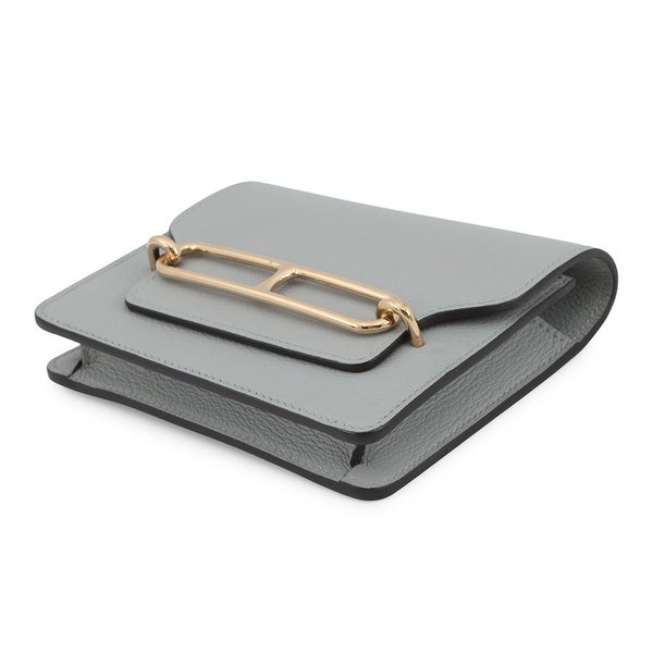 エルメス 財布 ロウリス ルリ スリム グリムエット/ゴールド金具 エバーカラー Z刻印 HERMES 財布