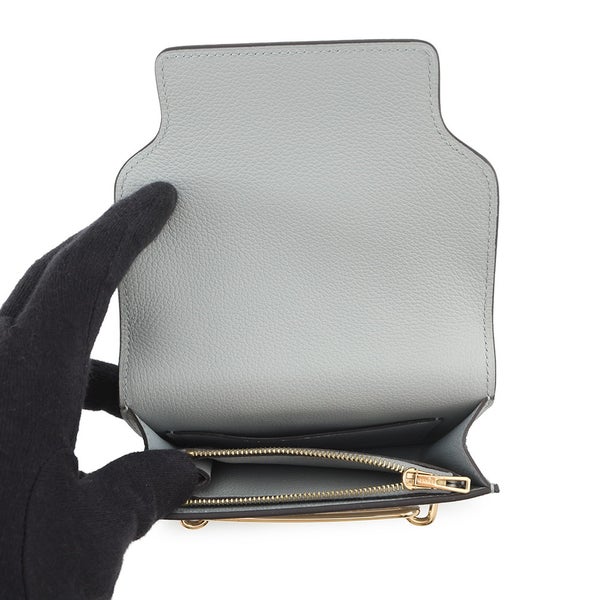 エルメス 財布 ロウリス ルリ スリム グリムエット/ゴールド金具 エバーカラー Z刻印 HERMES 財布