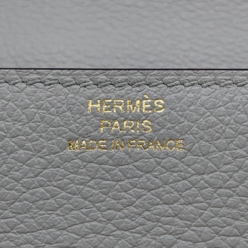 エルメス 財布 ロウリス ルリ スリム グリムエット/ゴールド金具 エバーカラー Z刻印 HERMES 財布