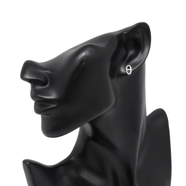 エルメス ピアス ファランドール シェーヌダンクルモチーフ TPM SV925シルバー HERMES スタッドピアス ジュエリー