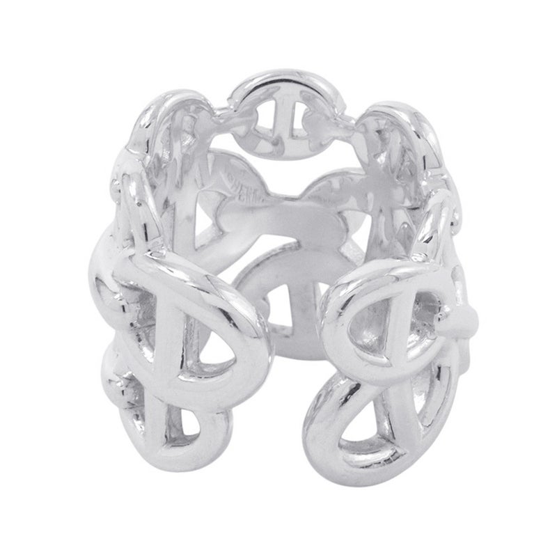 エルメス リング シェーヌダンクル アンシェネGM Enchainee SV925シルバー リングサイズ47 HERMES 指輪