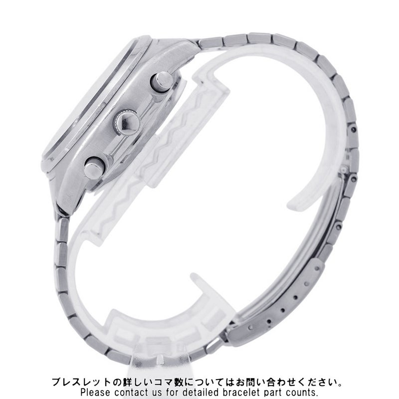 セイコー クロノグラフ ベビーパンダ 6138-8001 SEIKO 腕時計 シルバー文字盤