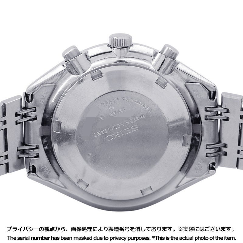 セイコー クロノグラフ ベビーパンダ 6138-8001 SEIKO 腕時計 シルバー文字盤