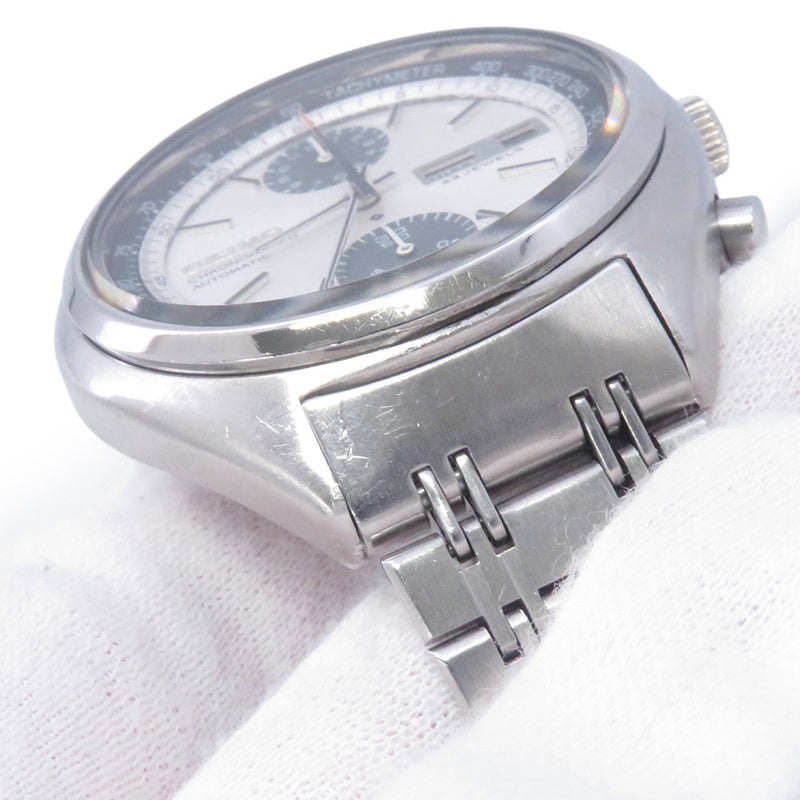 セイコー クロノグラフ ベビーパンダ 6138-8001 SEIKO 腕時計 シルバー文字盤