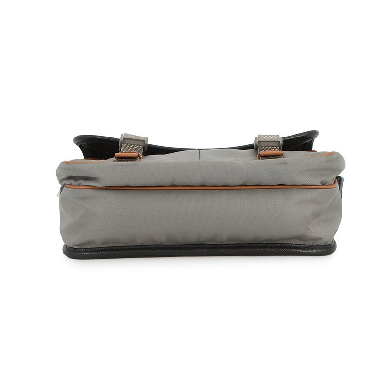 プラダ ショルダーバッグ トライアングルロゴ ナイロン レザー 2VD769 PRADA 黒