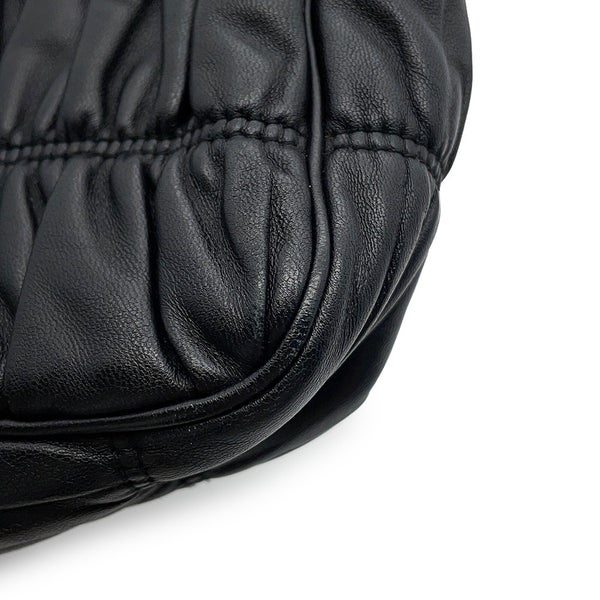 プラダ ショルダーバッグ Re-Edition 2005 レザー 1BH204 PRADA バッグ 2way 黒