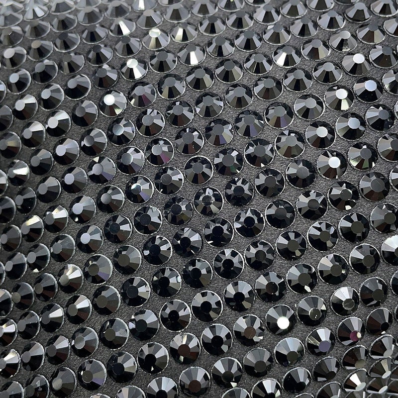 プラダ ハンドバッグ トライアングルロゴ クリスタル サテン 1BA253 PRADA 2way 黒