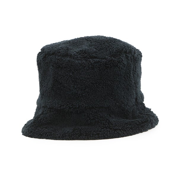 プラダ ハット ロゴ刺繍 バケットハット ポリエステル サイズS 1HC137 PRADA 帽子 黒