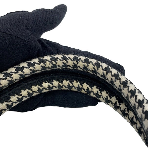 ディオール トートバッグ ブックトート 千鳥格子 ラージ キャンバス M1286ZRPI Christian Dior 黒 白