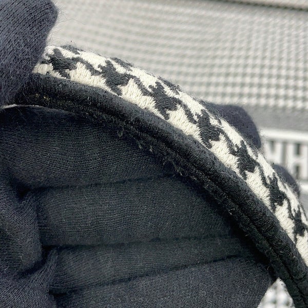 ディオール トートバッグ ブックトート 千鳥格子 ラージ キャンバス M1286ZRPI Christian Dior 黒 白