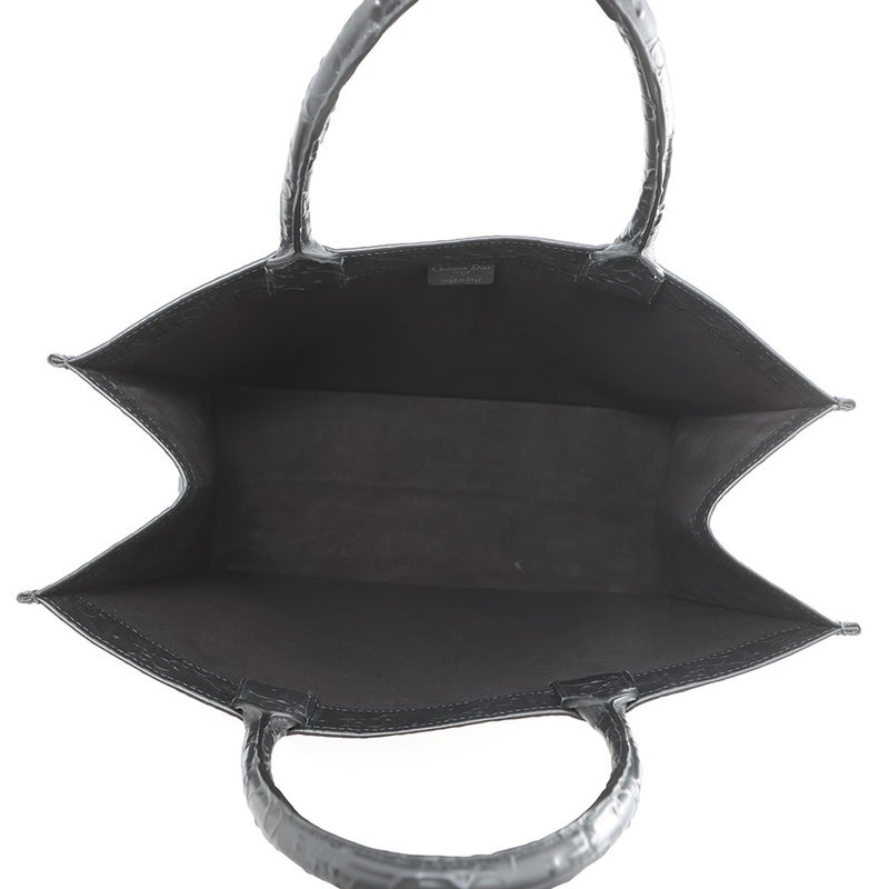 ディオール トートバッグ オブリーク ブックトート ラージ カーフレザー M1286ZWSO Christian Dior トロッター 黒