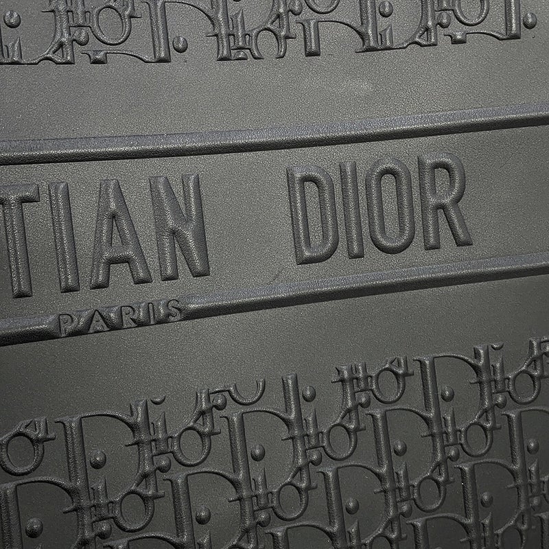 ディオール トートバッグ オブリーク ブックトート ラージ カーフレザー M1286ZWSO Christian Dior トロッター 黒