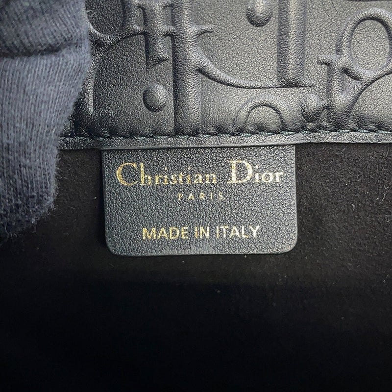 ディオール トートバッグ オブリーク ブックトート ラージ カーフレザー M1286ZWSO Christian Dior トロッター 黒