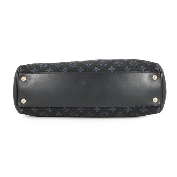 ルイヴィトン トートバッグ モノグラム・ジャガード グラン・サック M55203 LOUIS VUITTON ヴィトン 黒 ブラック